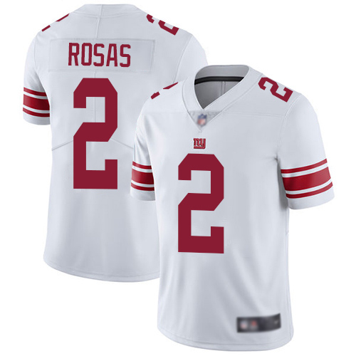 Men New York Giants #2 Aldrick Rosas White Vapor Untouchable Limited Player Football NFL Jersey